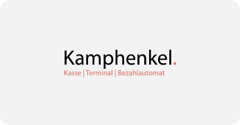 Logo Kamphenkel Kasse Terminal Bezahlautomaten